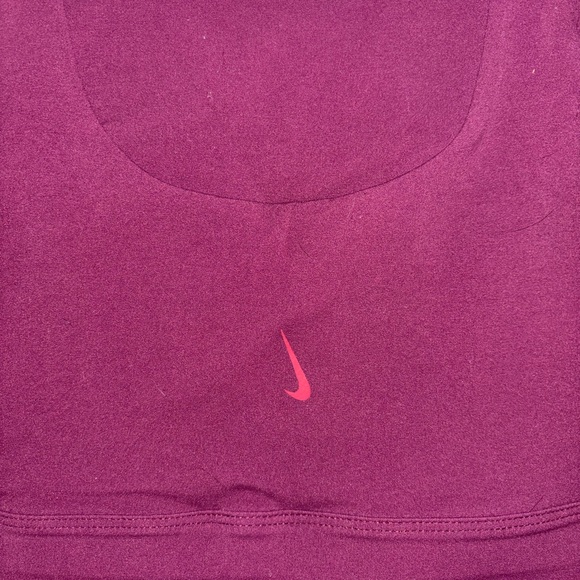 Nike Black and Burgundy Women's Tops - Picture 5 of 5